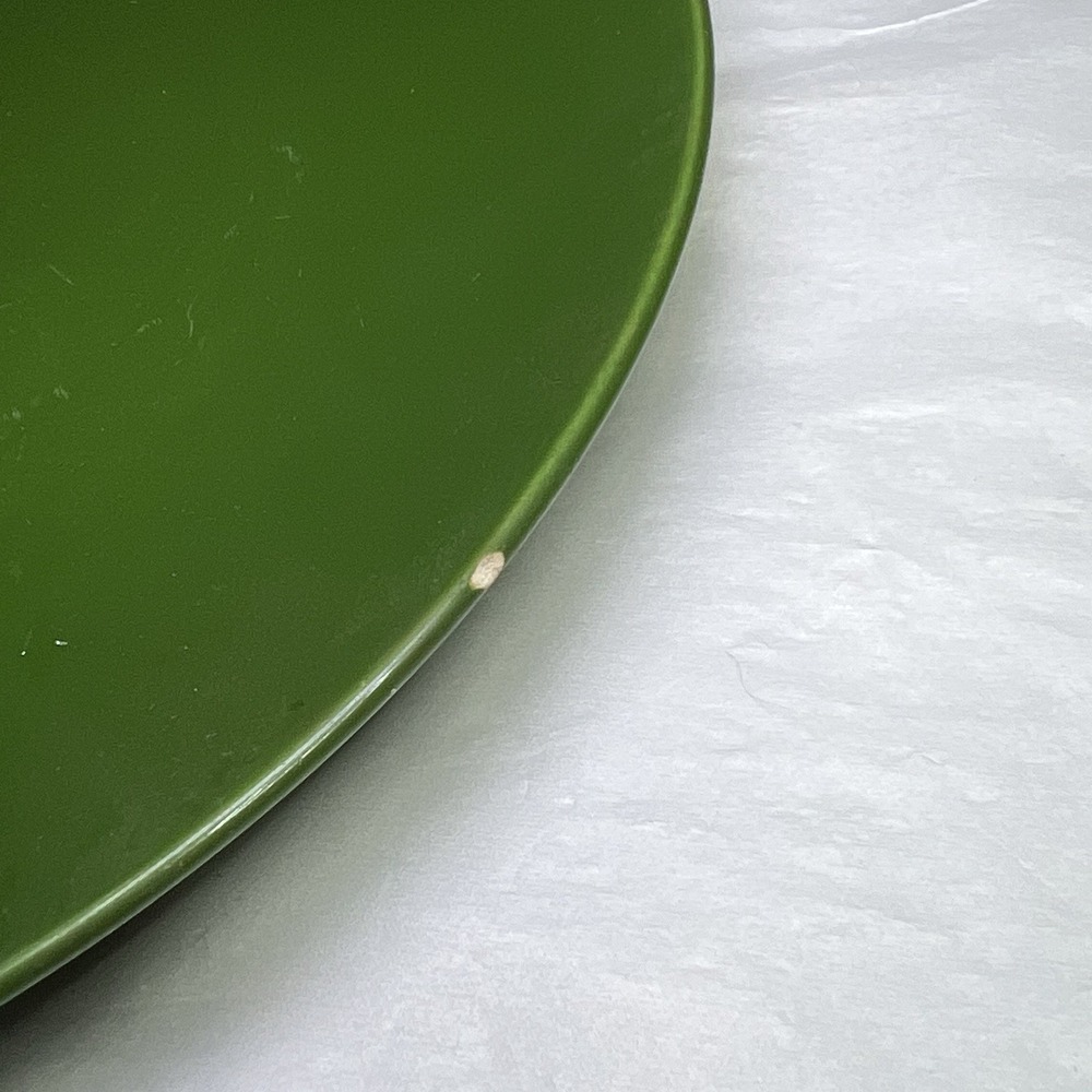 Rhythm by Homer Laughlin 9" Plate Green, Vintage - Picture 3 of 6